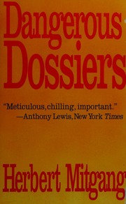 Cover of edition dangerousdossier0000mitg