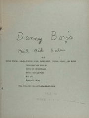 Danny Boy's Mail Bid Sale of United States, Canada, Foreign Coins, Paper Money, Tokens, Medals and Books: May 1977