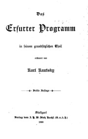 Cover of edition daserfurterprog00kautgoog