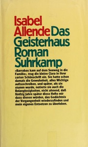 Cover of edition dasgeisterhaus0000alle