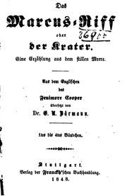 Cover of edition dasmarcusriffod00coopgoog