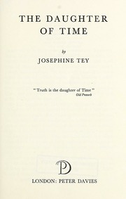 Cover of edition daughteroftime00teyj_1