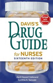 Davis’s Drug Guide For Nurses