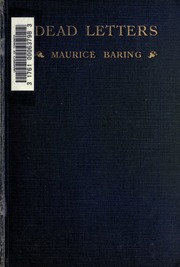Cover of edition deadletters00bariuoft