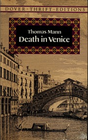 Cover of edition deathinvenice00mann