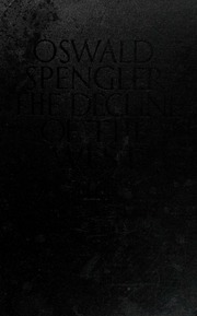 Cover of edition declineofwest0000spen