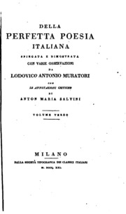 Cover of edition dellaperfettapo00muragoog