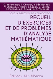 Recueil D' Exercices Et De Problèmes D'analyse Ma...