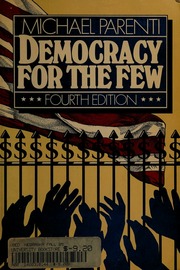 Cover of edition democracyforfew0000pare
