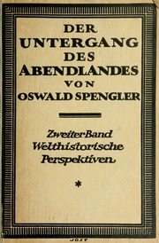 Cover of edition deruntergangdesa02spen