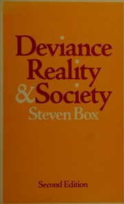 Cover of edition deviancerealitys0000boxs_i7p4