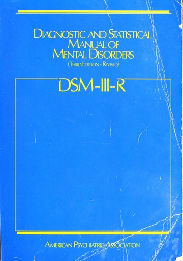 dsm iii pdf free download