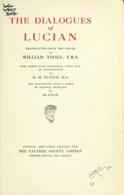 Cover of edition dialoguestransla00luciuoft