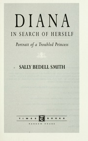 Cover of edition dianainsearchofh00smit