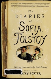Cover of edition diariesofsofiato0000tols
