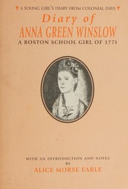 Cover of edition diaryofannagreen0000wins