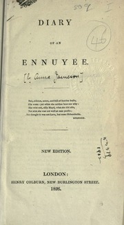 Cover of edition diaryofennuye00jameuoft
