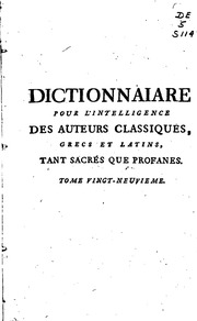 Cover of edition dictionnairepou25sabbgoog