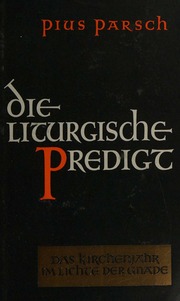 Cover of edition dieliturgischepr0006pars