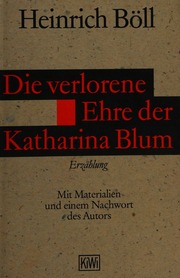 Cover of edition dieverloreneehre0000boll_o7s4