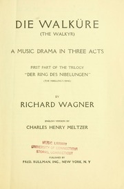 Cover of edition diewalkrethewa00wagn