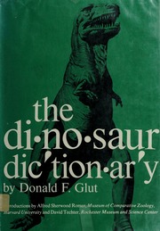 Cover of edition dinosaurdiction00glut