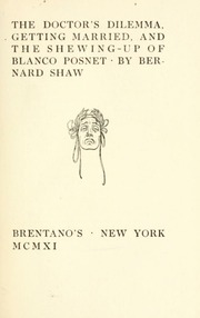Cover of edition doctorsdilemmage00shaw