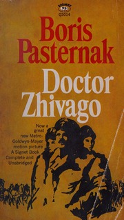 Cover of edition doctorzhivago0000unse_z4a2