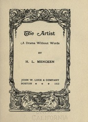 Cover of edition dramawithoartist00mencrich