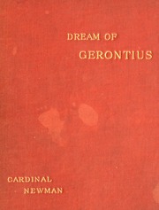 Cover of edition dreamgerontius26newmuoft