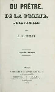 Cover of edition duprtredelafem00mich