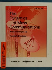 Cover of edition dynamicsofmassco9thedomi