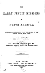 Cover of edition earlyjesuitmiss00unkngoog