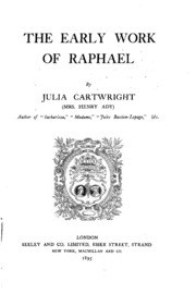 Cover of edition earlyworkraphae00adygoog