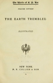 Cover of edition earthtrembled00roeerich