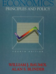 Cover of edition economicsprincip00baum