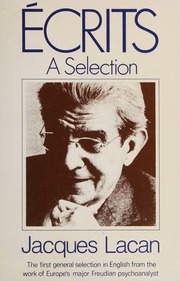 Cover of edition ecritsselection0000laca_s6s8