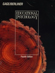 Cover of edition educationalpsych0004gage