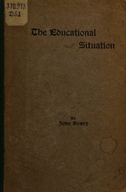 Cover of edition educationalsitua0000unse
