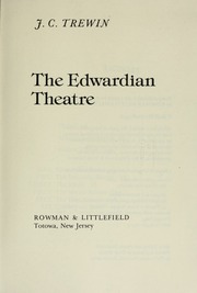 Cover of edition edwardiantheatre00jctr