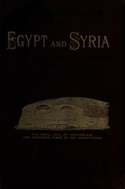 Cover of edition egyptsyriatheirp00dawsuoft