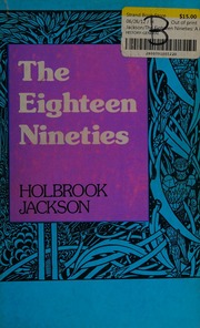 Cover of edition eighteennineties0000jack_p1g9