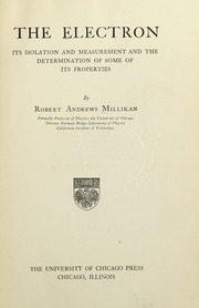 Cover of edition electronitsisola0000mill