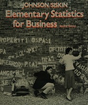 Cover of edition elementarystatis0000john_c4k5