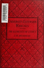 Cover of edition elementsofethics00muiruoft
