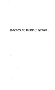 Cover of edition elementspolitic00leacgoog
