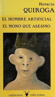 Cover of edition elhombreartifici0000quir