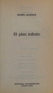 Cover of edition elplaninfinito0000allende