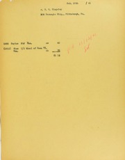 E.M. Hingeley Invoices from B.G. Johnson, October 30, 1941, to December 10, 1941