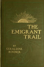 Cover of edition emigranttrail00bonnrich